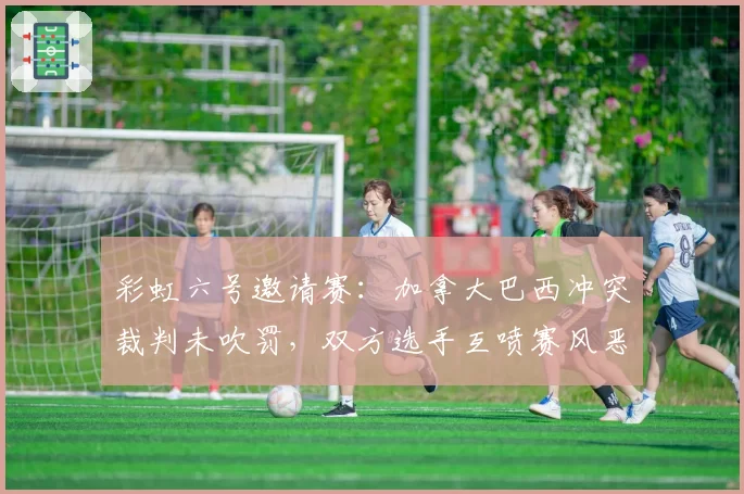 彩虹六号邀请赛：加拿大巴西冲突裁判未吹罚，双方选手互喷赛风恶劣