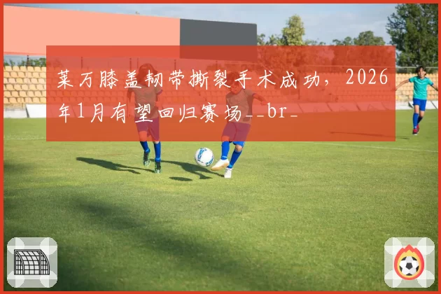 莱万膝盖韧带撕裂手术成功，2026年1月有望回归赛场__br_